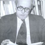 Portret prof. Gierszewskiego czytającego książkę